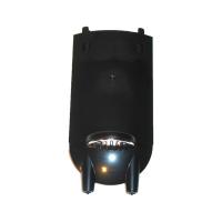 Auslaufschieber schwarz